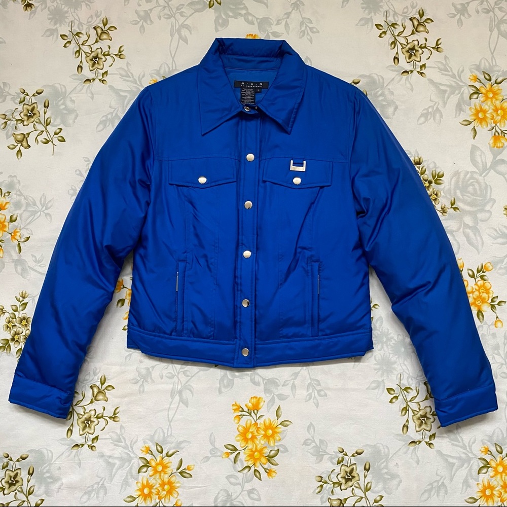 MAG by Magaschoni Cobalt Blue Size S Jacket NWT